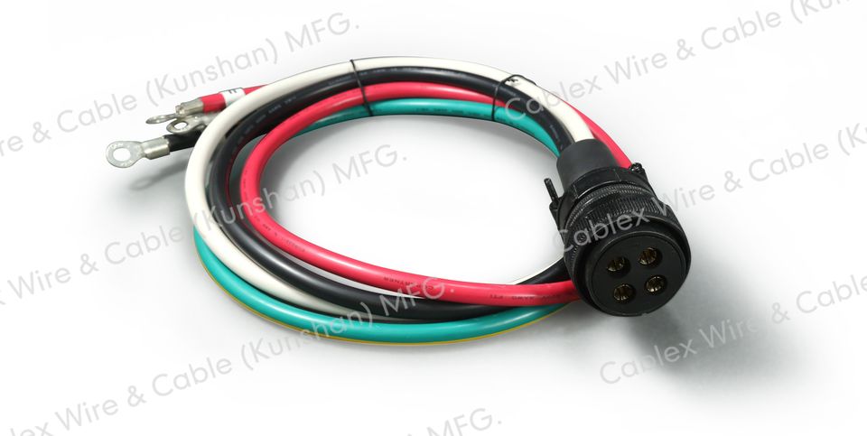 Servo motor power cable